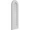 Ekena Millwork Round Top Surface Mount PVC Gable Vent: Functional, w/ 3-1/2"W x 1"P Standard Frame, 14"W x 40"H GVPRT14X4001SF - alternate 2